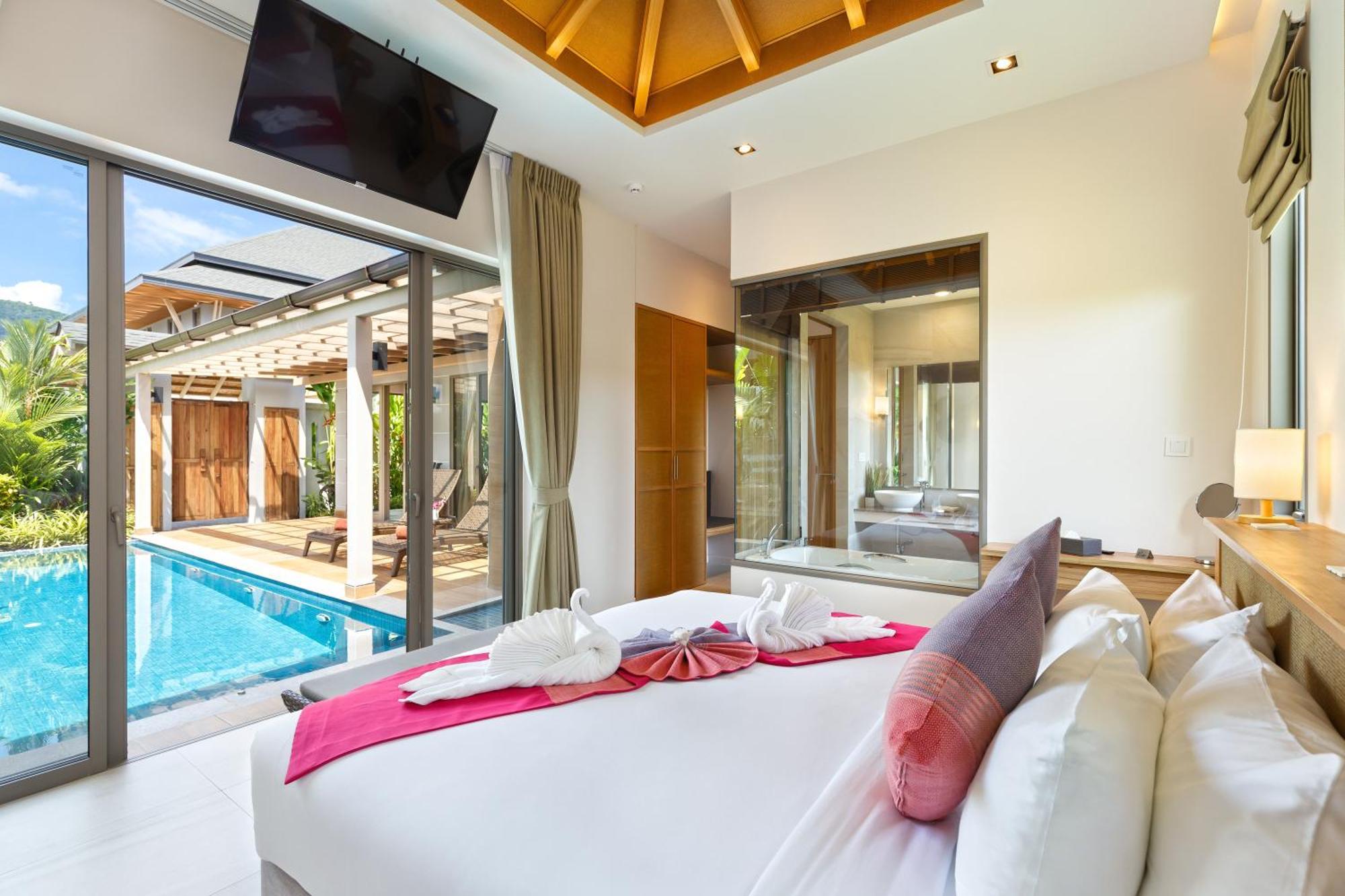 Resort Boutique 2Br Villa Dalaa 4, Private Pool, Full Service, 5 Min Drive Kamala Beach Exteriör bild