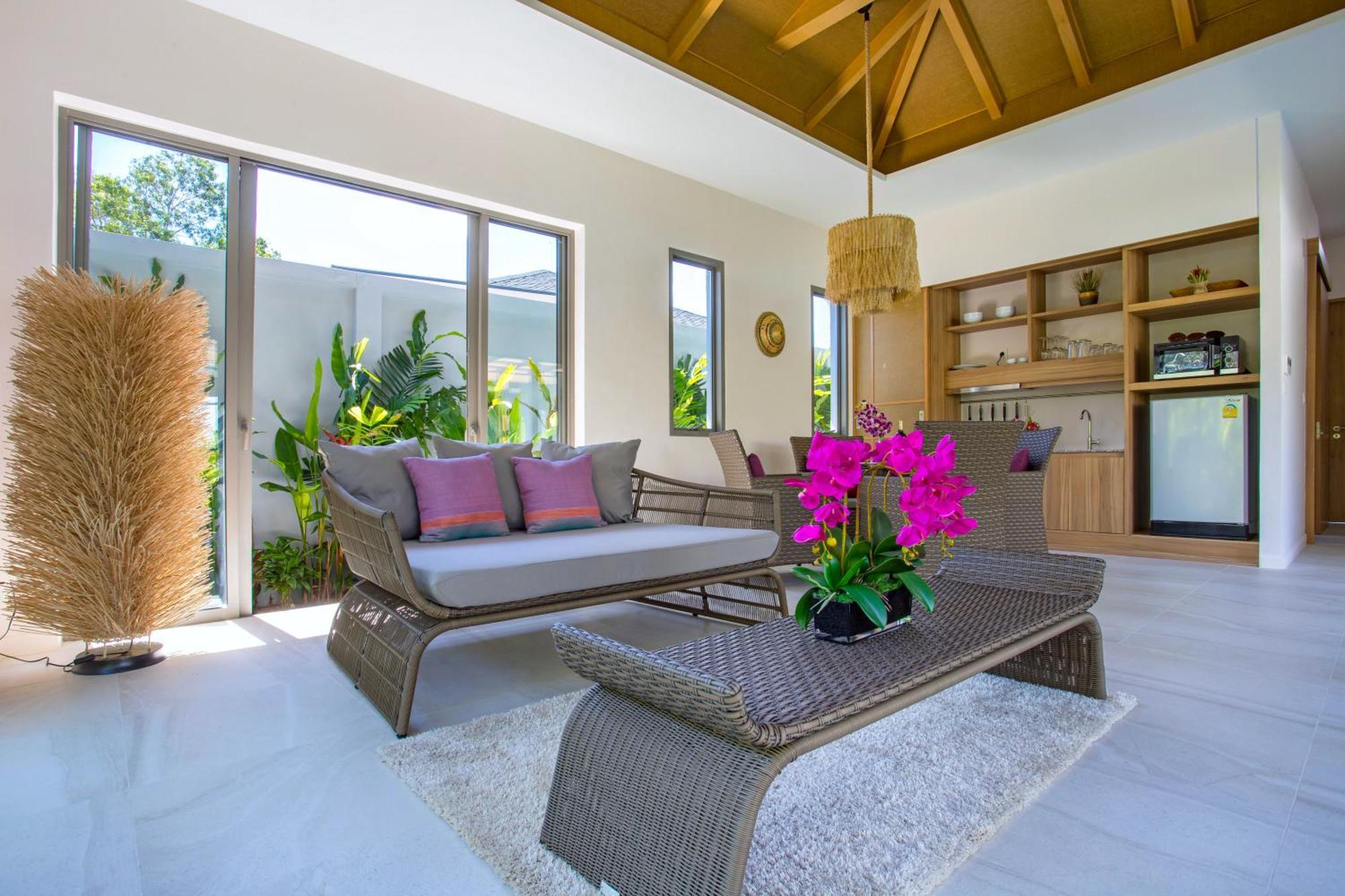Resort Boutique 2Br Villa Dalaa 4, Private Pool, Full Service, 5 Min Drive Kamala Beach Exteriör bild