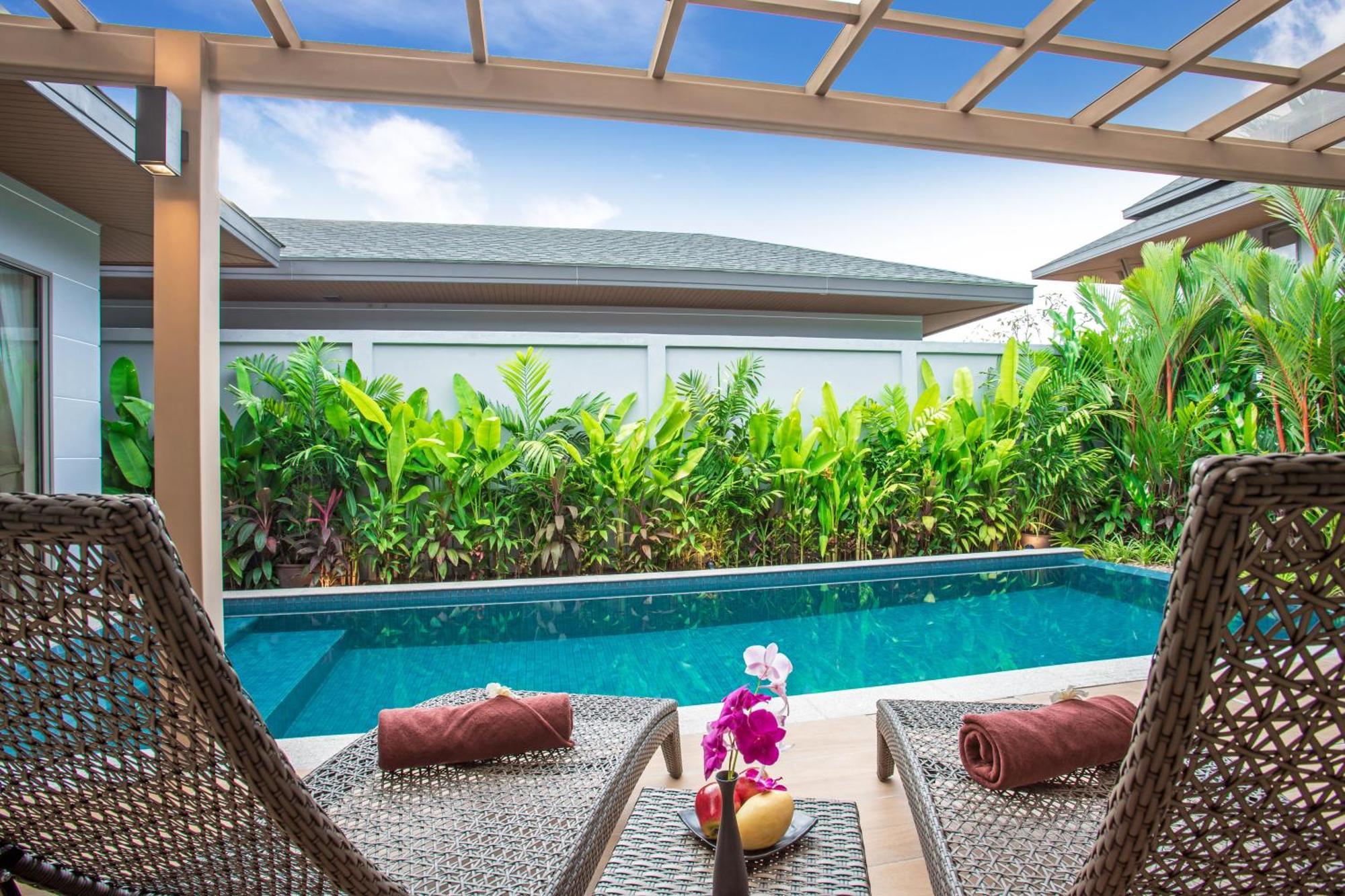 Resort Boutique 2Br Villa Dalaa 4, Private Pool, Full Service, 5 Min Drive Kamala Beach Exteriör bild