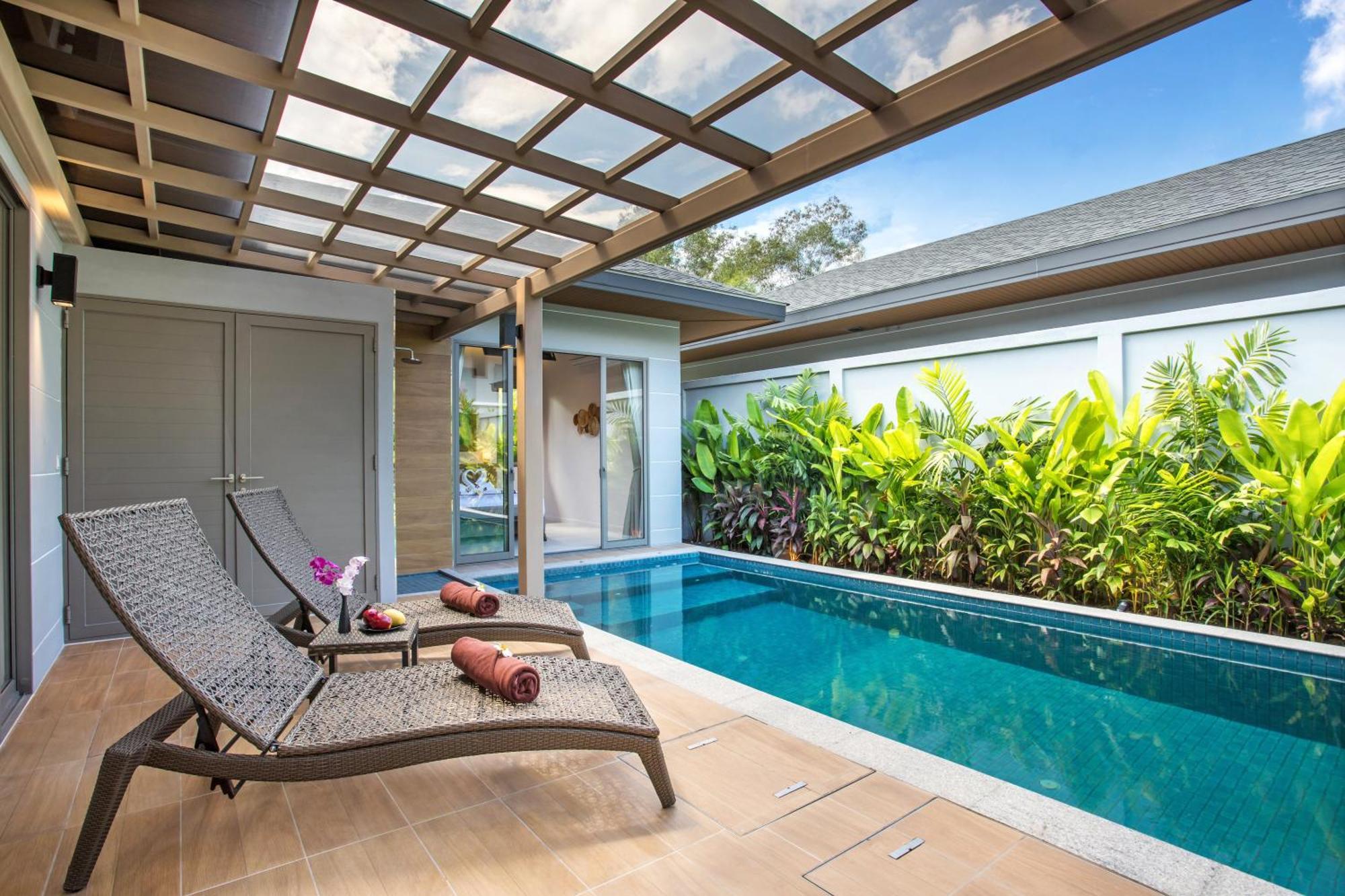 Resort Boutique 2Br Villa Dalaa 4, Private Pool, Full Service, 5 Min Drive Kamala Beach Exteriör bild