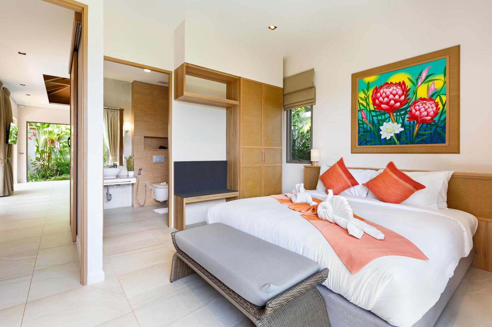 Resort Boutique 2Br Villa Dalaa 4, Private Pool, Full Service, 5 Min Drive Kamala Beach Exteriör bild