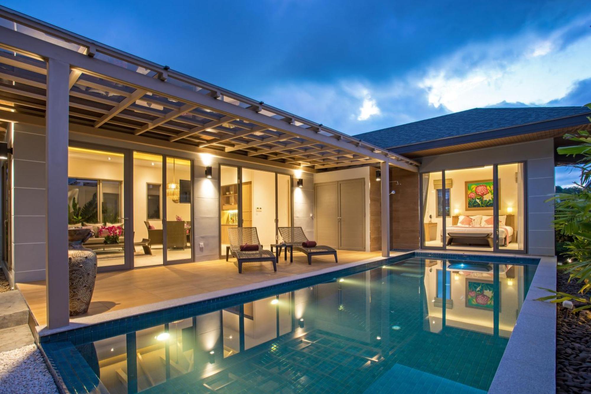 Resort Boutique 2Br Villa Dalaa 4, Private Pool, Full Service, 5 Min Drive Kamala Beach Exteriör bild